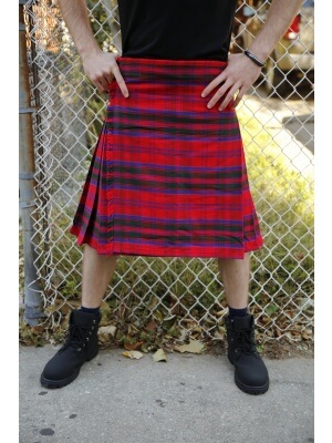 GRANT TARTAN KILT - 8 YARD