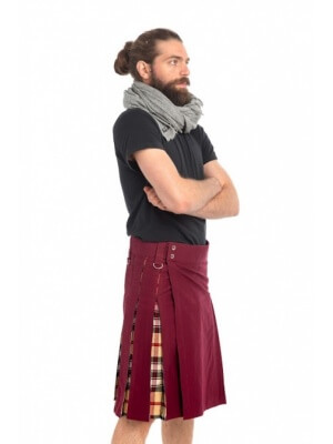 DELUXE HYBRID KILT - BOÎTE DE TARTAN PLISSÉE