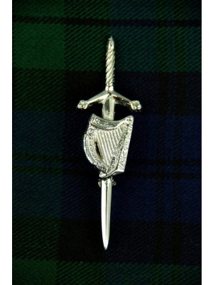 Pin Irlandais De Kilt D'harpe
