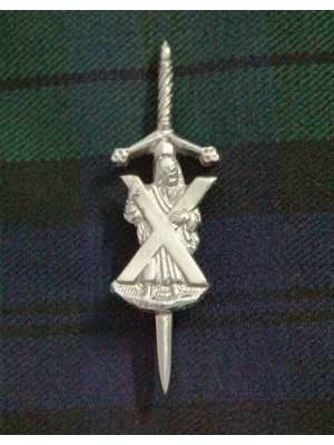 Saint Andrew silver Kilt Pin 