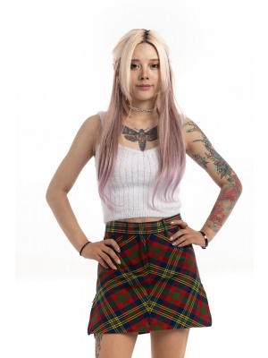 Tartan Mini Skirt