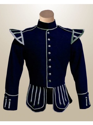 Veste Des Montagnes De Doublet De Batteur De Bleu Marine