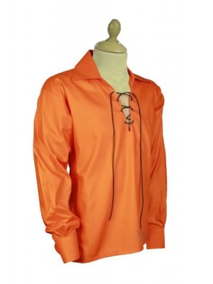Jacobite Orange Ghillie Chemise