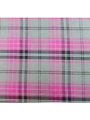 PINK TARTAN KILT - 8 YARD