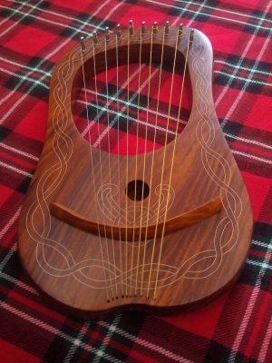 Ficelles De L'harpe 10 De Lyra De Bois De Rose