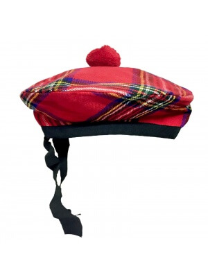 Usage Des Montagnes Écossais Royal De Stewart Balmoral Bonnet Hat Beanie