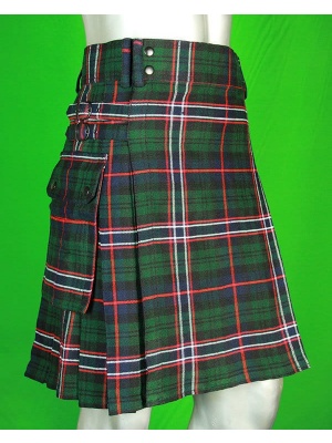 Kilt Contemporain En Tartan National Écossais