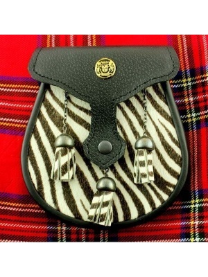 Semi escarcelle de zèbre de robe