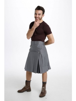 Kilt De Poche Fait En Slash Pour Hommes Élégants