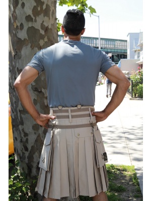 Modern Utility Kilt Pour Homme