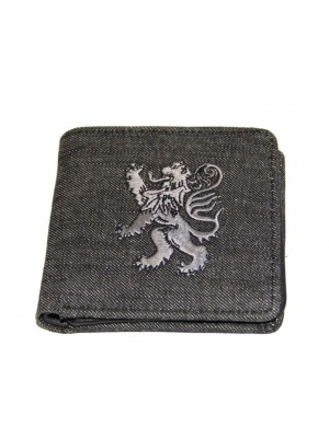 Portefeuille Denim Noir