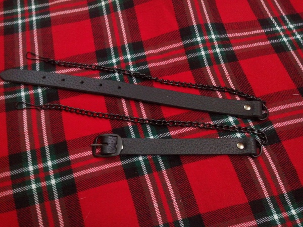 Escarcelle Noir De Kilt De Cheveux De Cheval