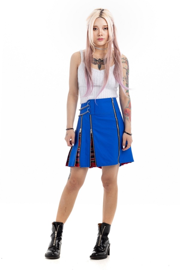 MODERN HYBRID KILT- TARTAN PLEATED