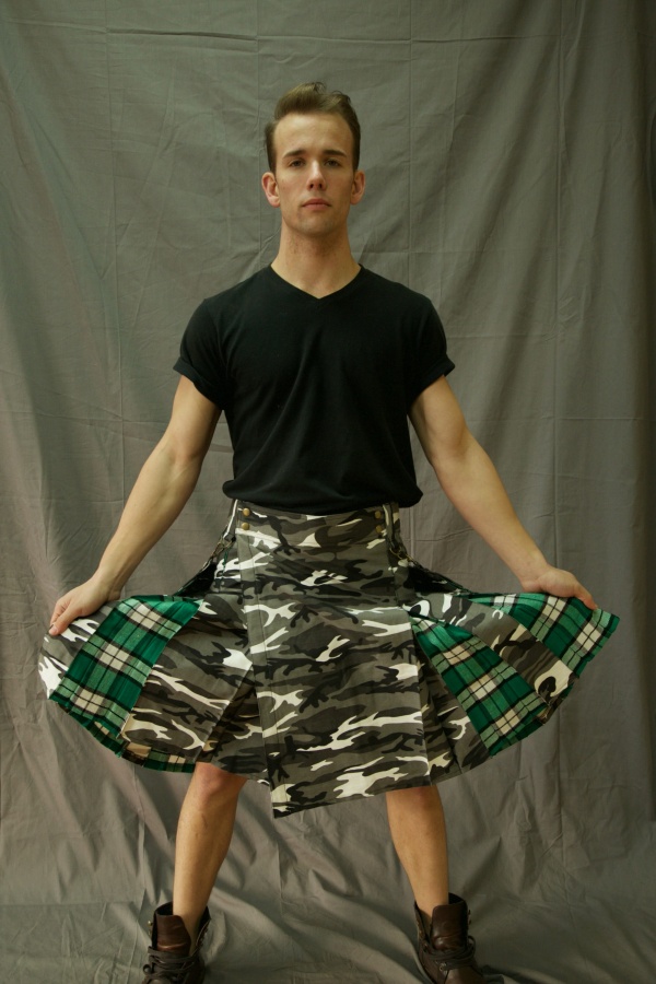 Kilt d'hybride de Camo 