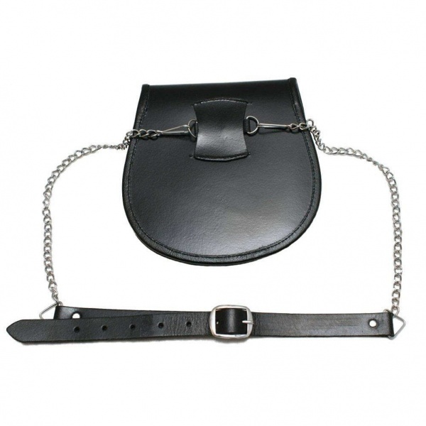 Escarcelle de cuir de peau de vache de garçons