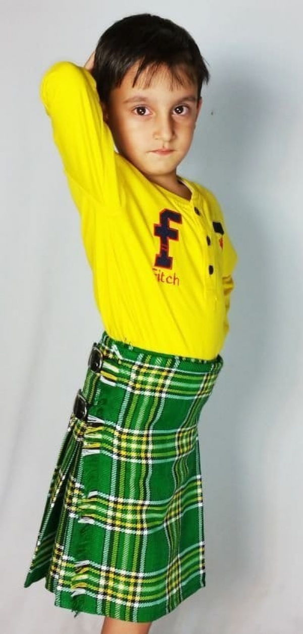 Kilt Irlandais De Bébé De Tartan