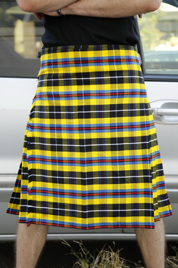 KILT EN TARTAN DE MAÏS