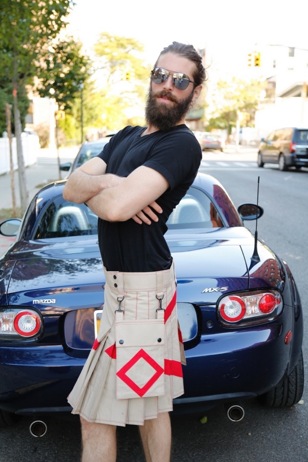 Diamond Utility Kilt For Rich Men