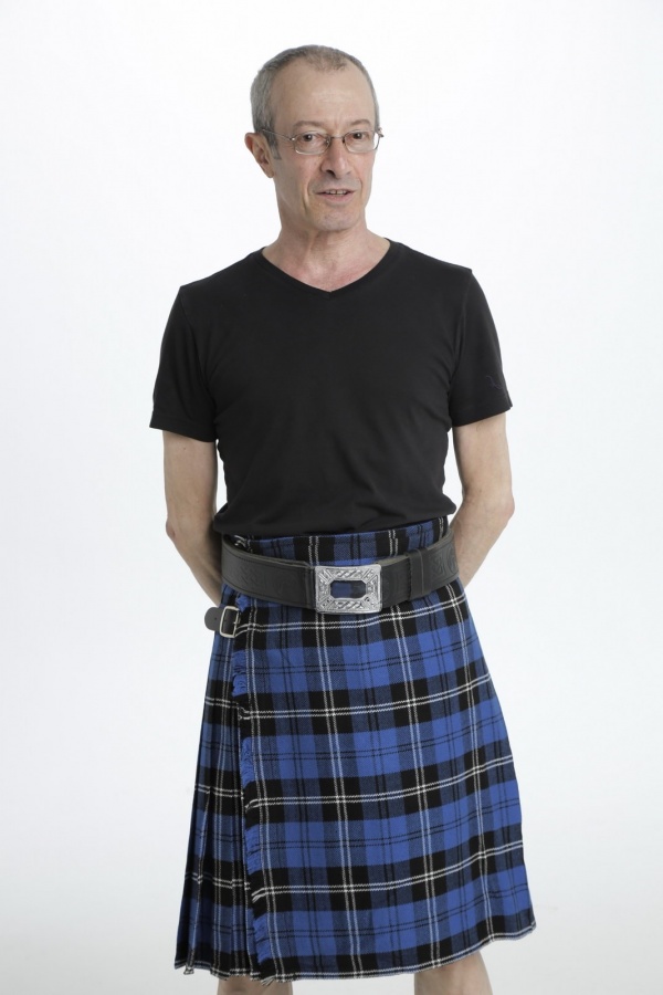 BLUE RAMSAY TARTAN KILT