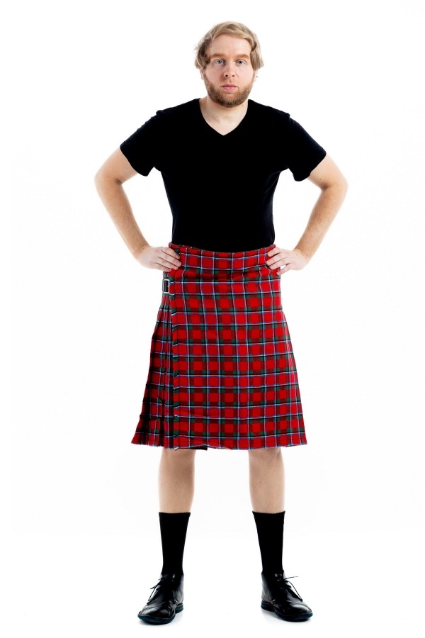 SINCLAIR TARTAN KILT - 8 YARD
