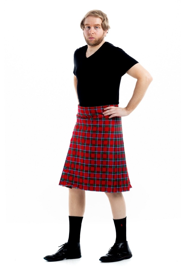 SINCLAIR TARTAN KILT - 8 YARD