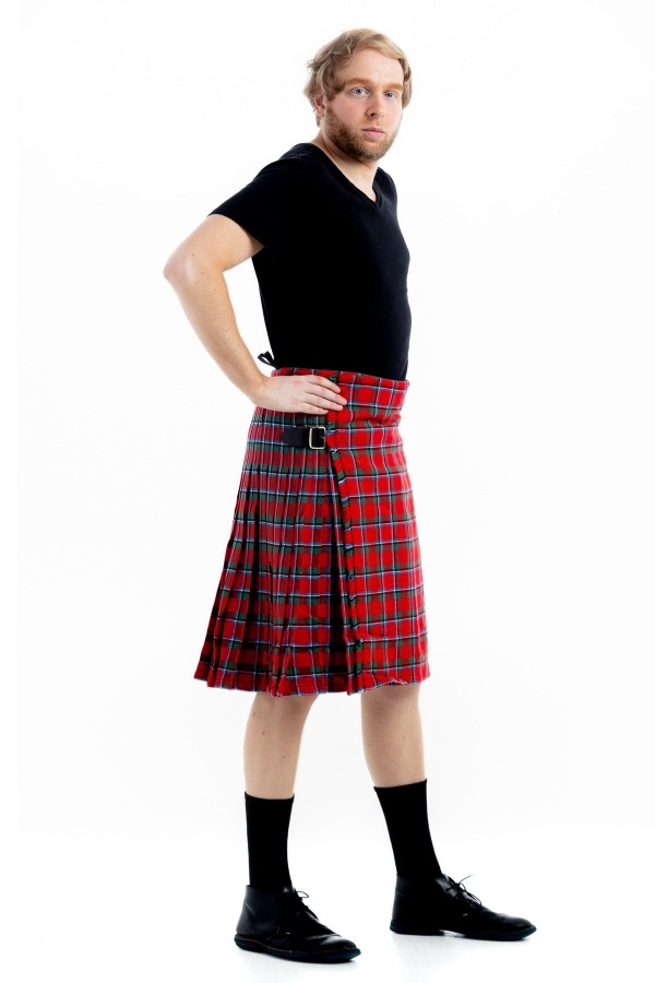 SINCLAIR TARTAN KILT - 8 YARD