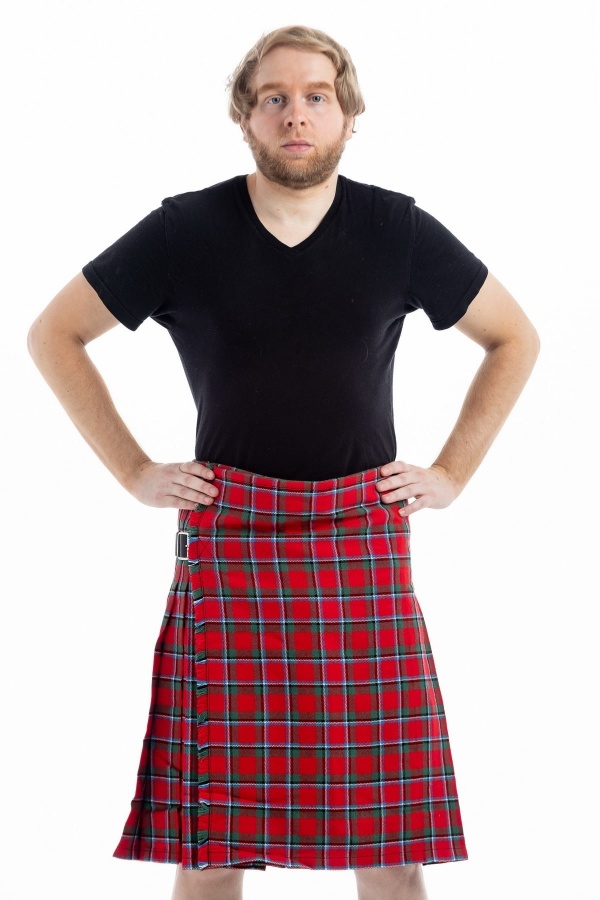 SINCLAIR TARTAN KILT - 8 YARD