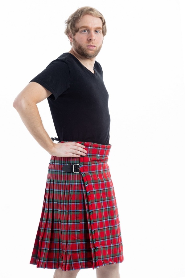 SINCLAIR TARTAN KILT - 8 YARD