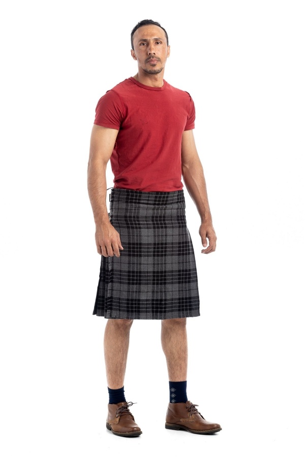 Gray Hamilton Tartan Kilt