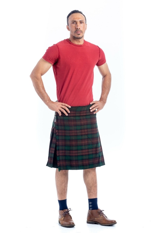 Brown Watch Tartan Kilt