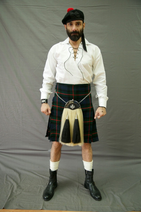 Barclay Hunting Modern Tartan Kilt