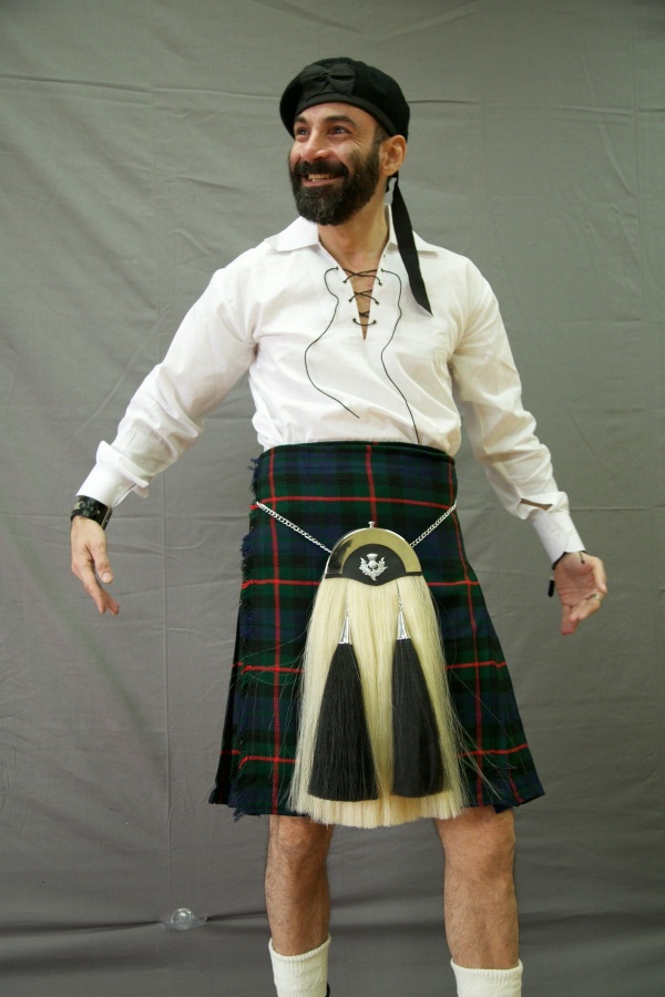 Barclay Hunting Modern Tartan Kilt