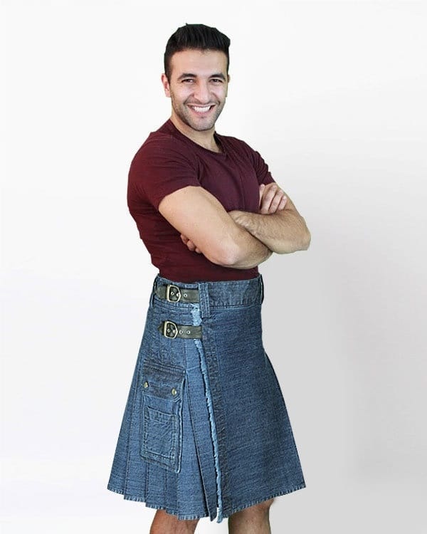 Kilt Denim Délavé