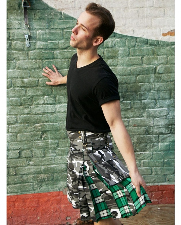 Kilt d'hybride de Camo 