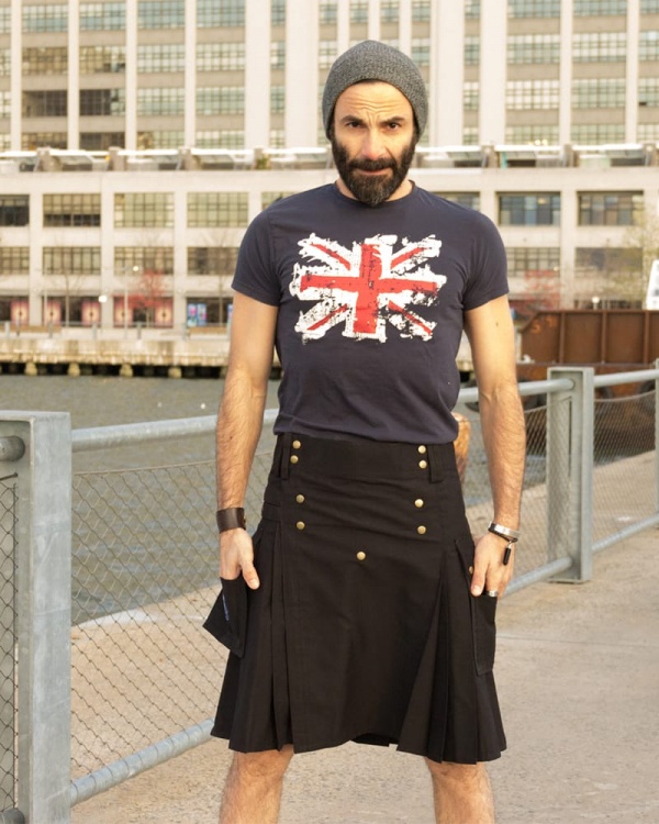 Le Cargo Kilt Pour Les Hommes Actifs