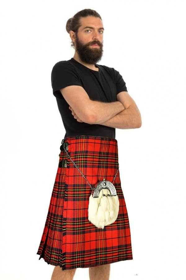 CLAN LESLIE TARTAN KILT