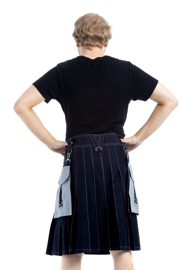 Kilt À Contraste Pour Hommes Royaux