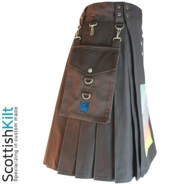 Kilt Imprimé Pour Burning Man