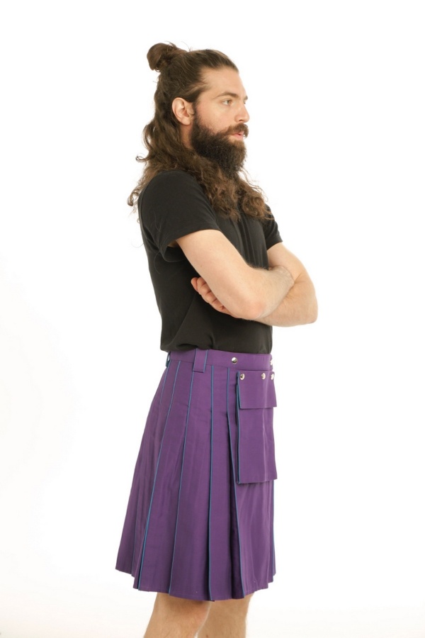 Kilt De Course Pour Homme Fait En Poches Détachables