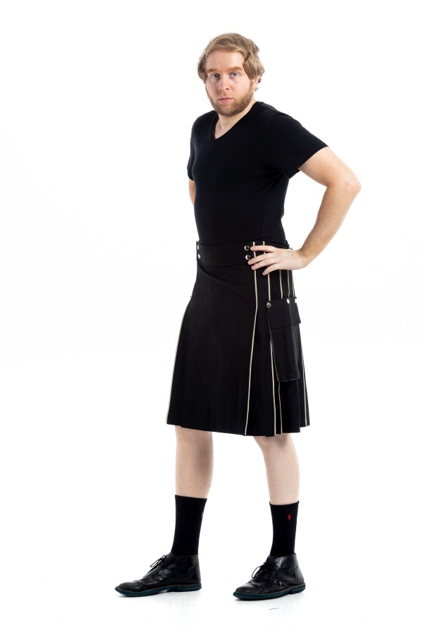 Kilt De Course Pour Homme Fait En Poches Détachables