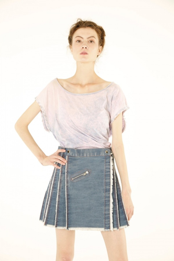Women Denim Kilt
