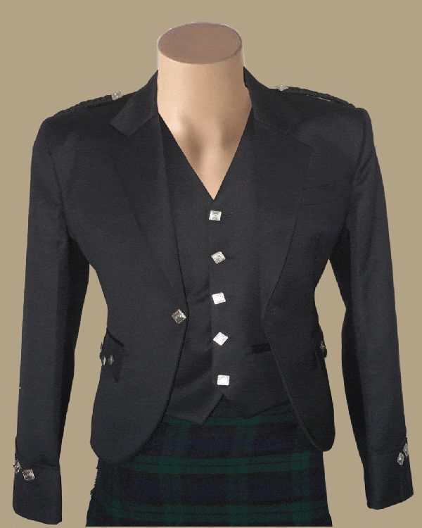 Veste d'Argyll Avec Le Manteau De Taille - Sur Mesure