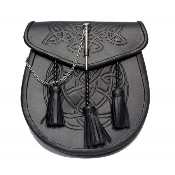 Escarcelle De Serrure De Pin De Robe De Cuir De Relief Semi