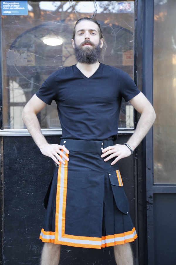 Kilt De Haute Visibilité Du Pompier