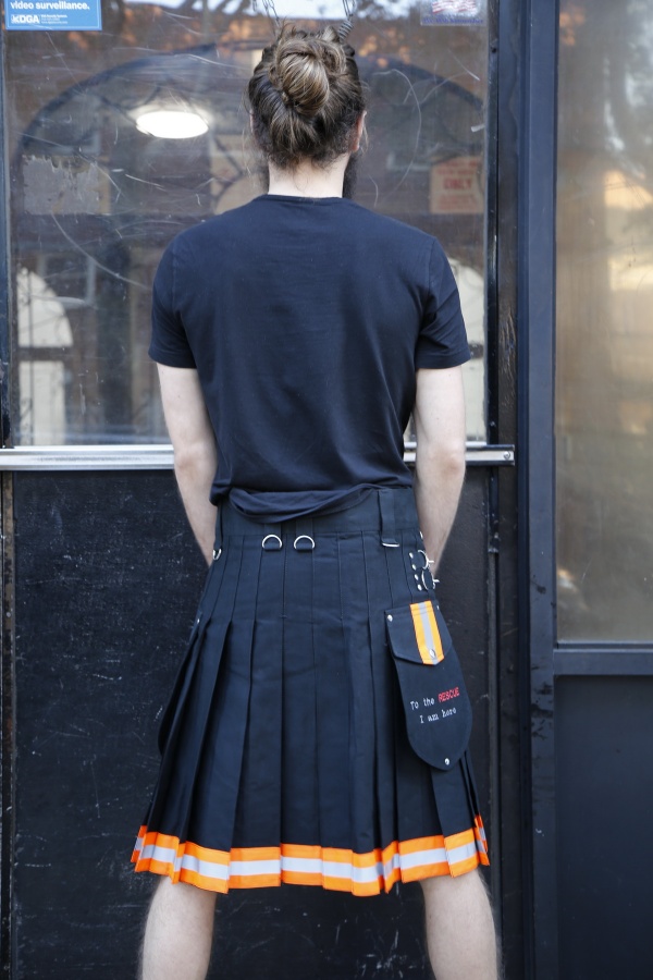 Kilt De Haute Visibilité Du Pompier