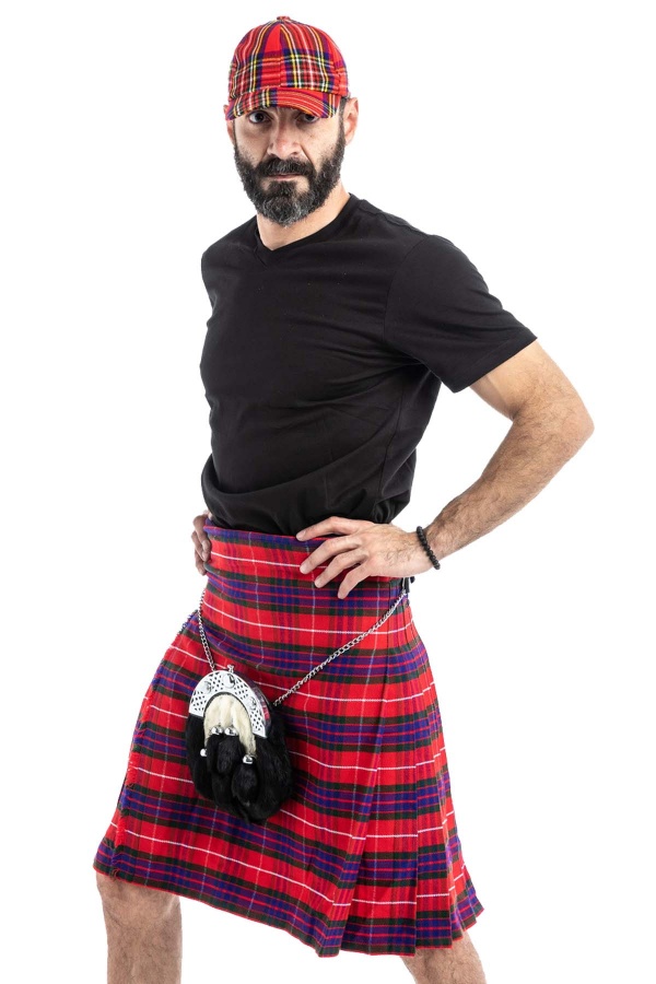 FRASER TARTAN KILT - 8 YARD