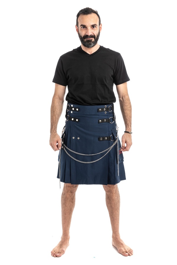 Kilt De Mode Pour Les Hommes Élégants