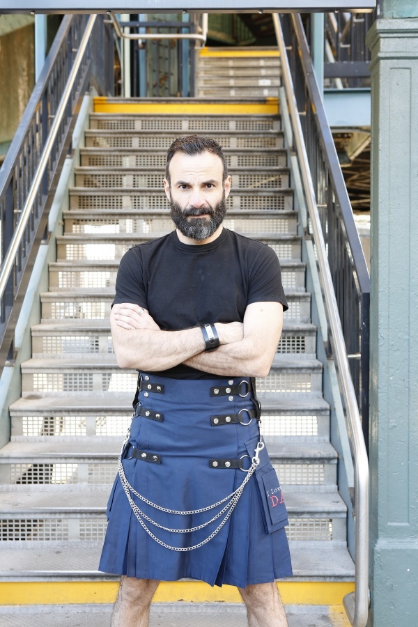 Kilt De Mode Pour Les Hommes Élégants