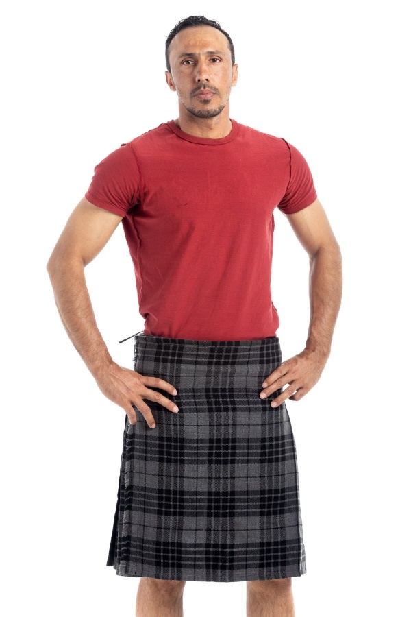 Klit en tartan Grey Hamilton