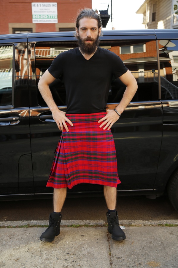 GRANT TARTAN KILT - 8 YARD